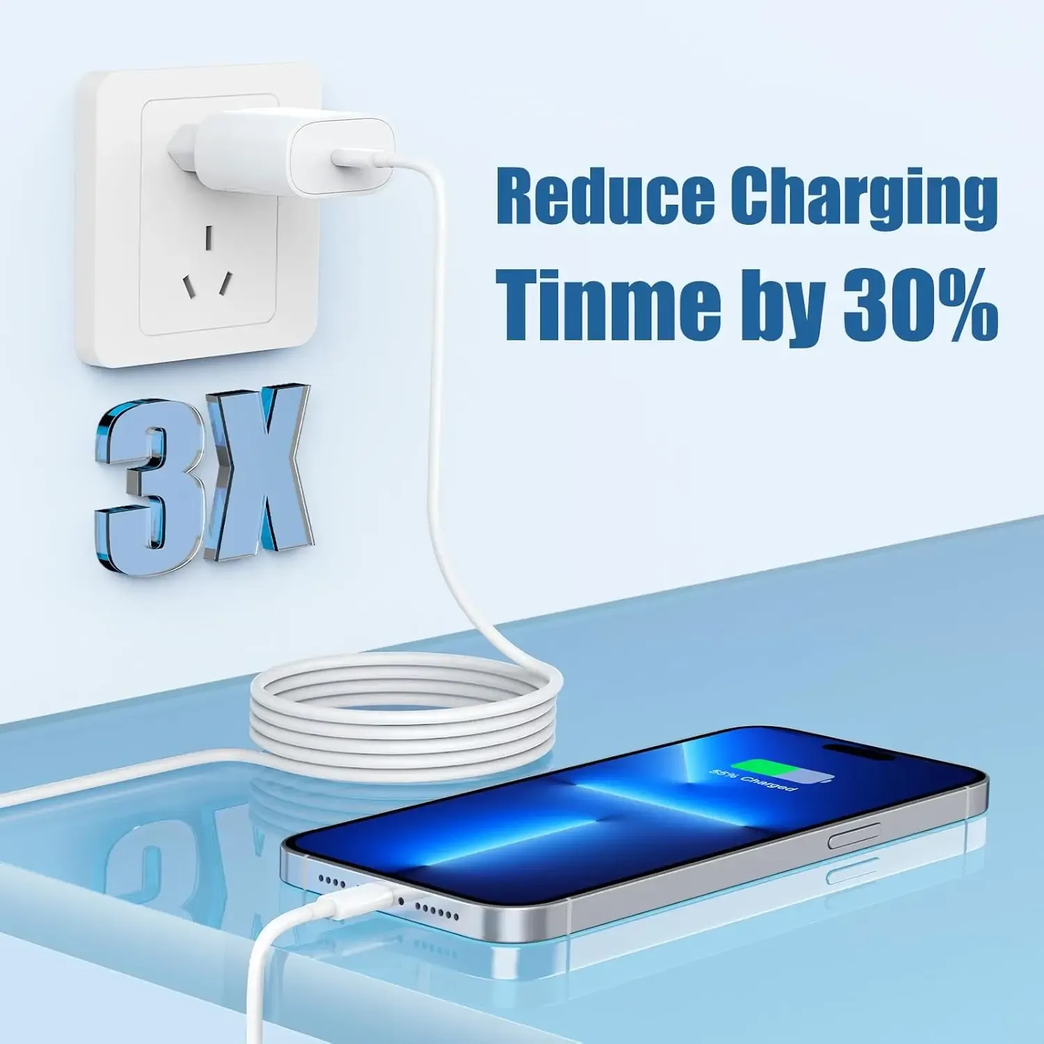 Chargeur rapide en gros plan