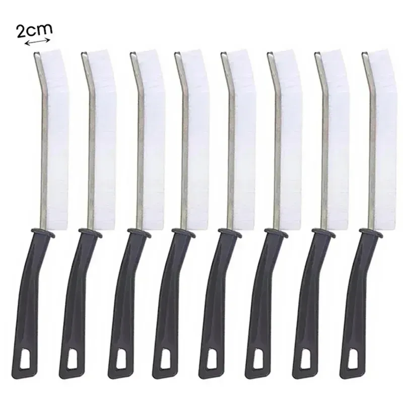 Brosse de nettoyage durable pour joints de carrelage de cuisine et de toilette, accès aux angles, poils durs, idéale pour la ligne de sol de douche, lot de 1 à 10 pièces 18