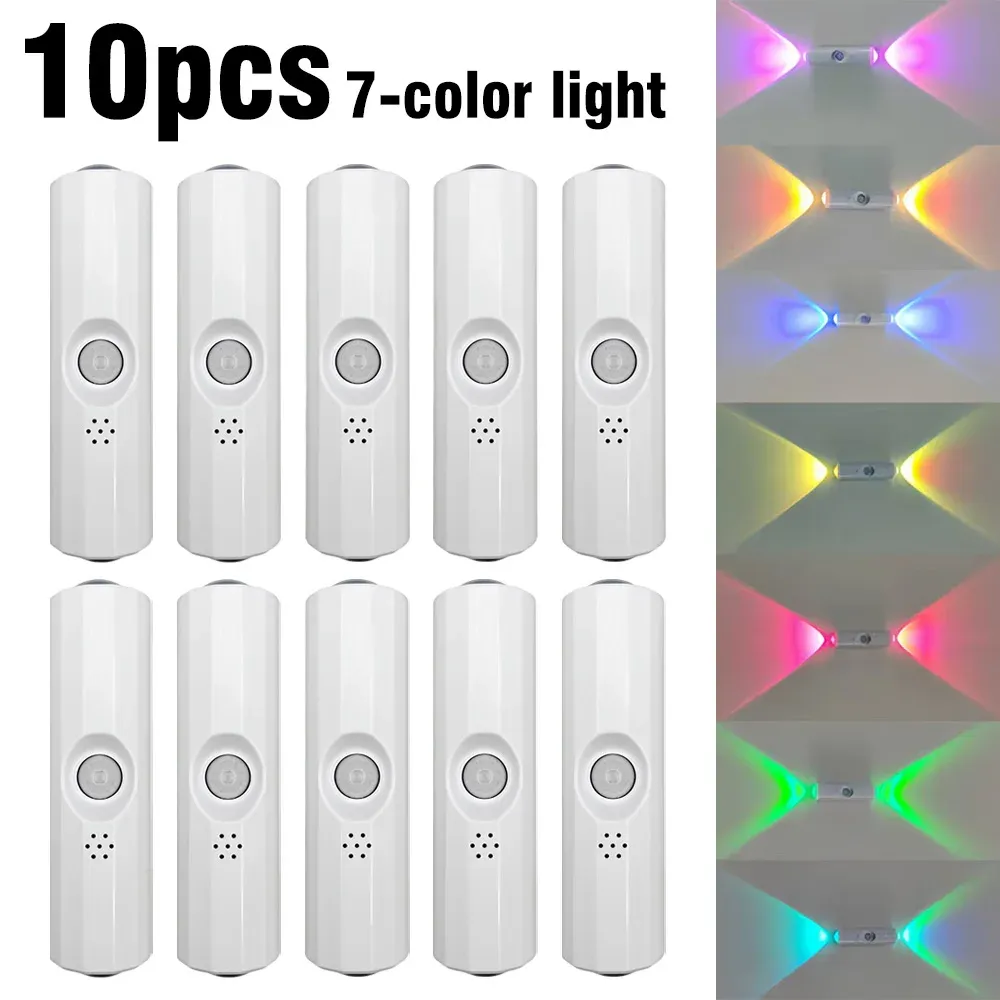 Veilleuse LED à détecteur de mouvement rechargeable USB-C, lampe murale sans fil à coller pour chambre, couloir et placard 11