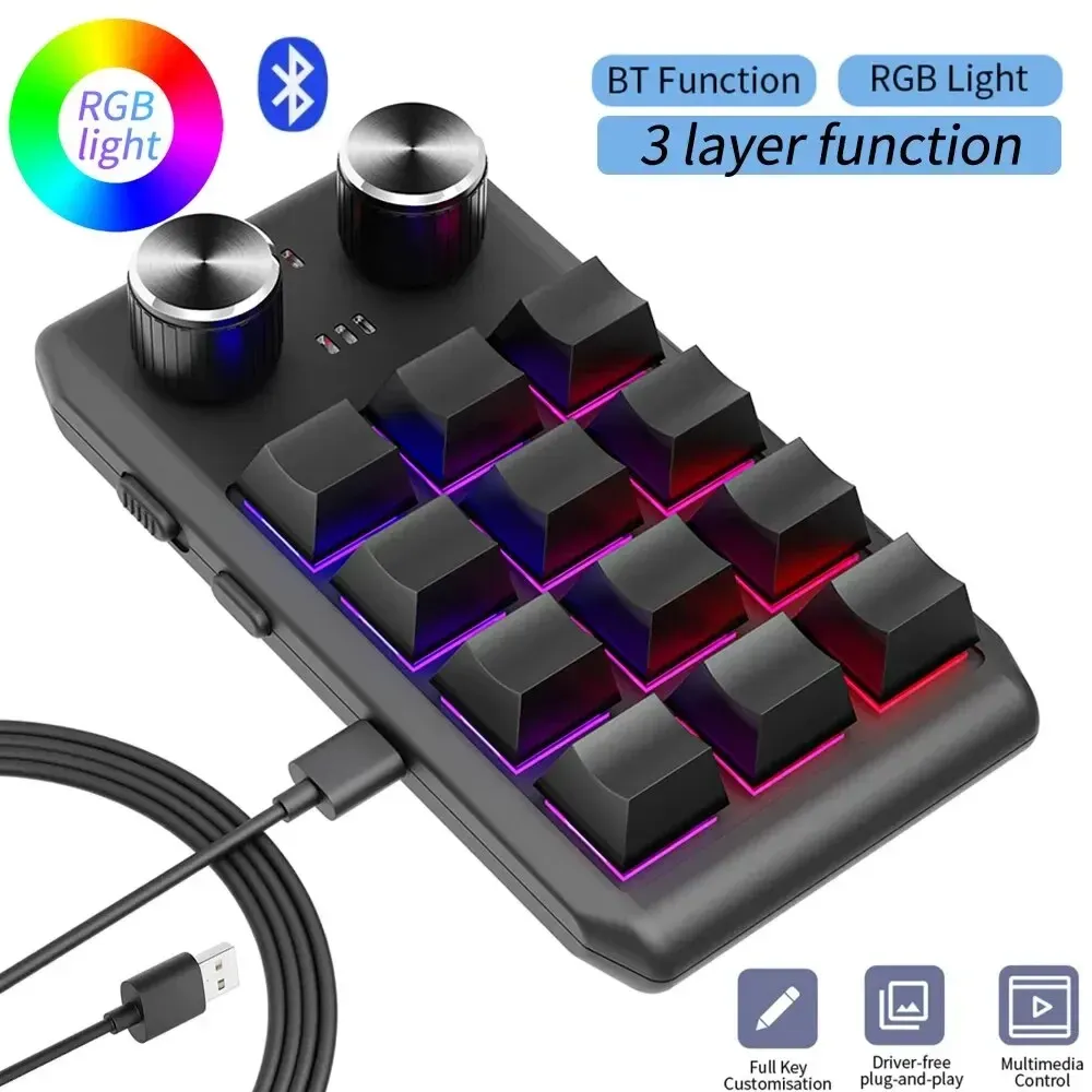 Clavier macro Amtoo vue détaillée