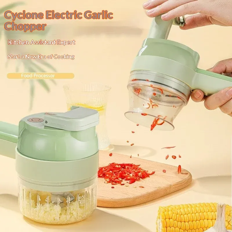 Robot coupe multifonction électrique, hachoir à légumes pour la cuisine 3