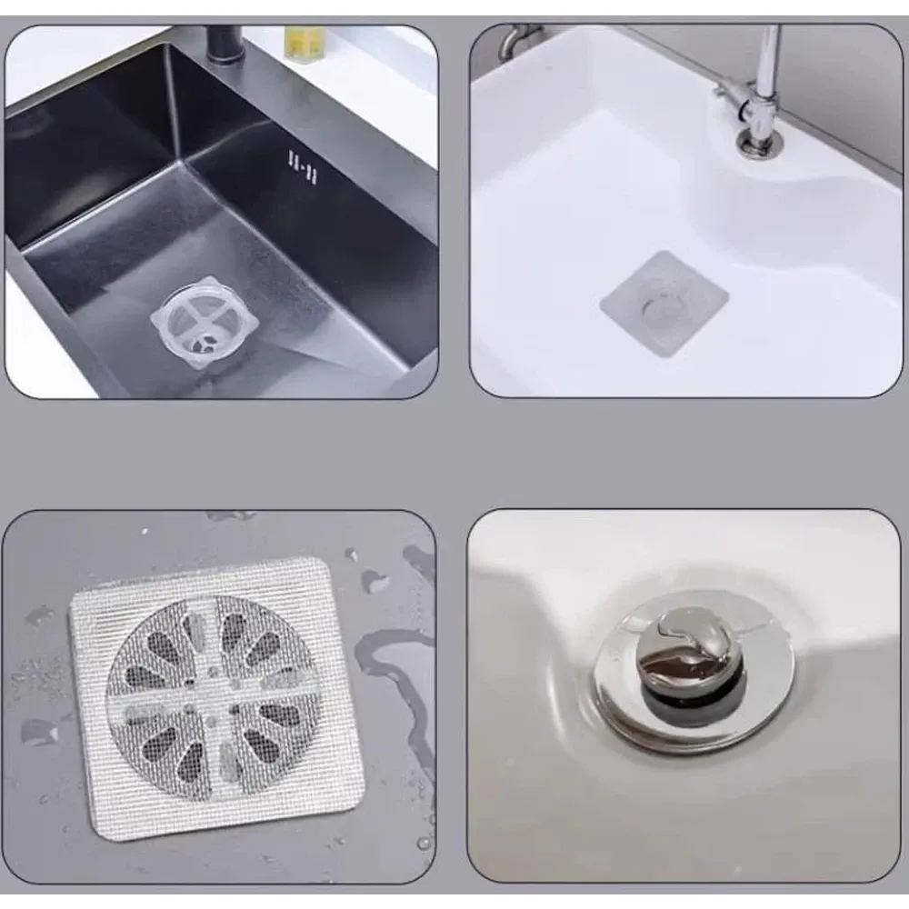 Filtre de drain jetable anti-blocage