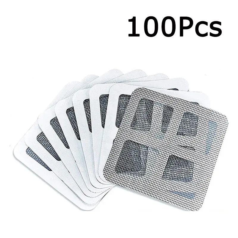 Crépine de douche jetable, lot de 100, filtre anti-cheveux pour salle de bain, douche, baignoire et évier de cuisine, filet en maille anti-obstruction 10