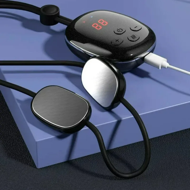 Système de massage cervical intelligent - 5 modes de fréquence, design ergonomique enveloppant pour le bureau et les voyages 5