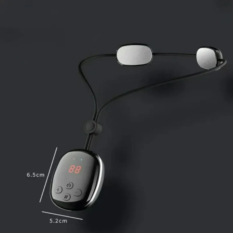 Système de massage cervical intelligent - 5 modes de fréquence, design ergonomique enveloppant pour le bureau et les voyages 6