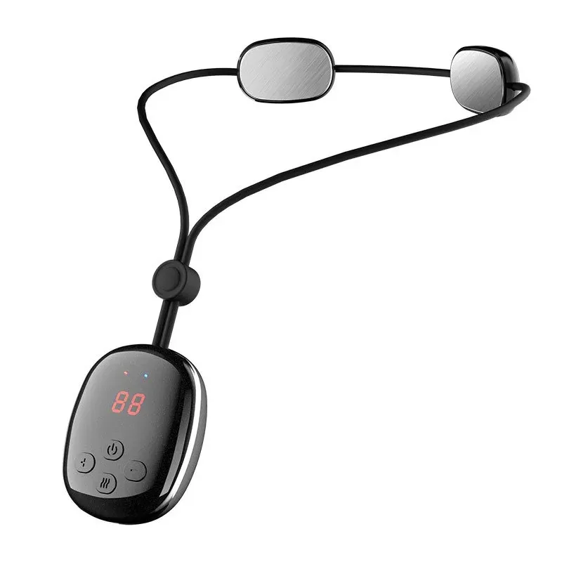 Système de massage cervical intelligent - 5 modes de fréquence, design ergonomique enveloppant pour le bureau et les voyages 8