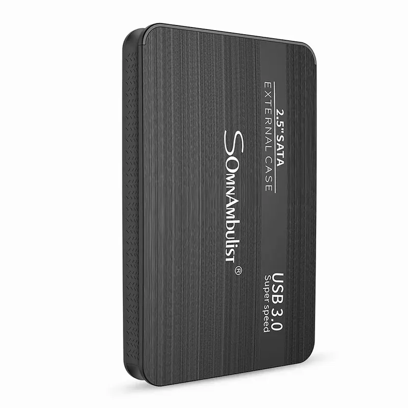 Disque dur externe portable, vue de présentation