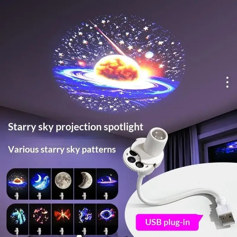 Motifs de projection galactiques