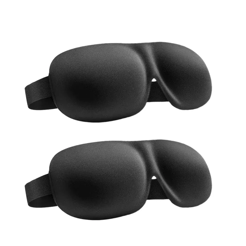 Masque de sommeil 3D, occultant, respirant, couvre-yeux, sommeil naturel, mousse à mémoire de forme, bandeau pour les yeux 11