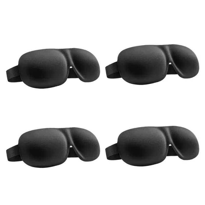 Masque de sommeil 3D, occultant, respirant, couvre-yeux, sommeil naturel, mousse à mémoire de forme, bandeau pour les yeux 9