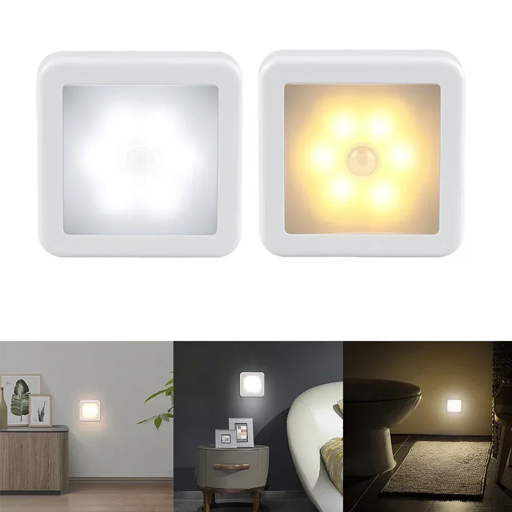 Veilleuse LED installée dans une chambre