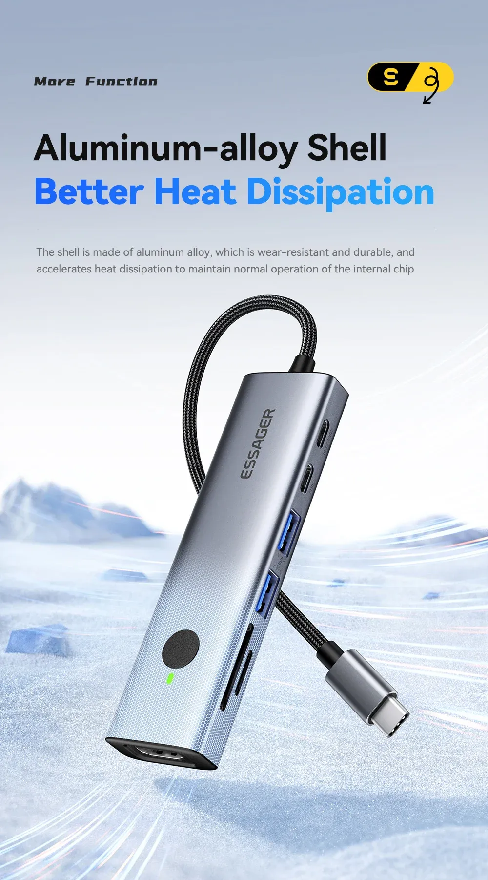 Hub USB-C et accessoires
