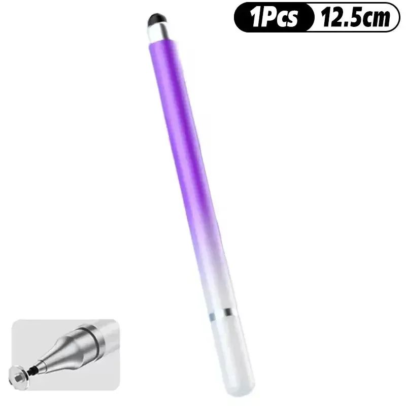 Stylet universel 2 en 1 pour tablette et smartphone Android et iOS, stylet pour iPad, stylet pour tablette graphique, stylet à écran tactile capacitif 21