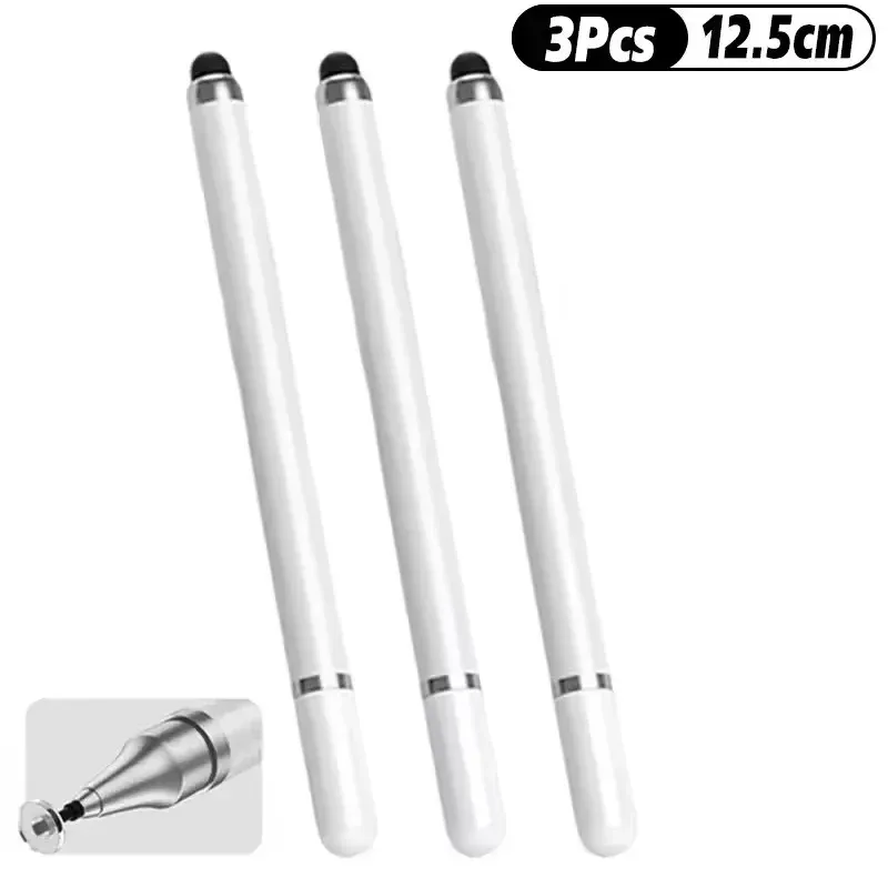 Stylet universel 2 en 1 pour tablette et smartphone Android et iOS, stylet pour iPad, stylet pour tablette graphique, stylet à écran tactile capacitif 9