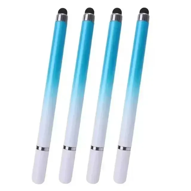 Stylet universel 2 en 1 pour tablette et smartphone Android et iOS, stylet pour iPad, stylet pour tablette graphique, stylet à écran tactile capacitif 12
