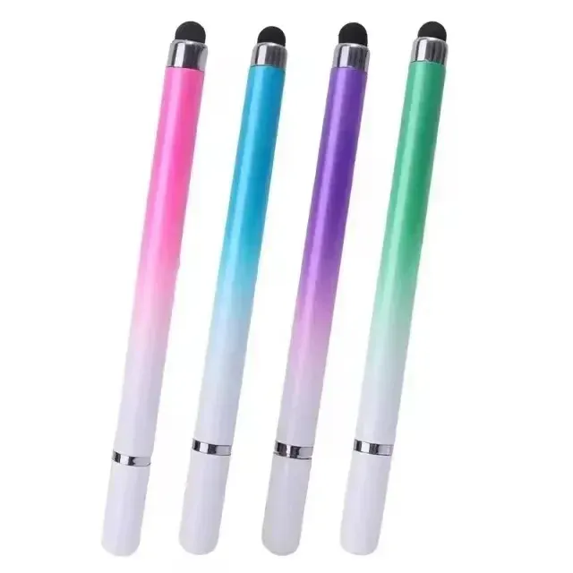 Stylet universel 2 en 1 pour tablette et smartphone Android et iOS, stylet pour iPad, stylet pour tablette graphique, stylet à écran tactile capacitif 15
