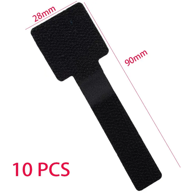 Porte-Câble Autoadhésif et Réglable pour Organisation de Bureau, Attache Réutilisable 10