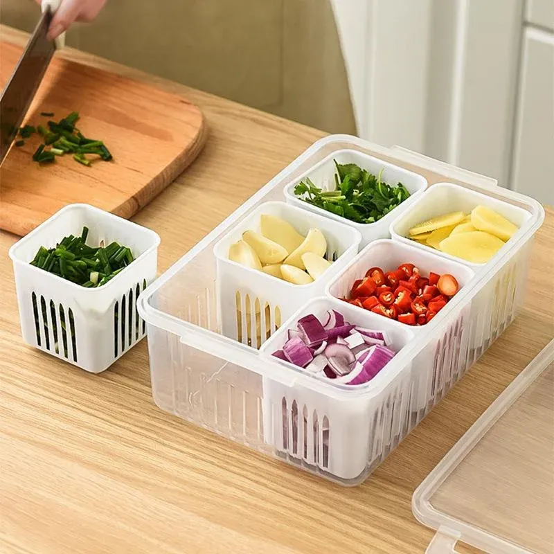 Boîte de rangement empilable pour cuisine