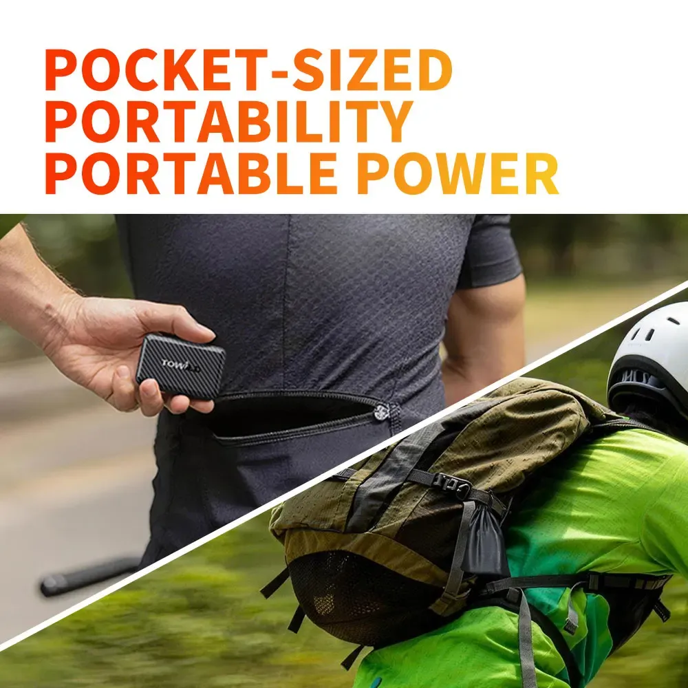 TOWILD A15 – Pompe à air électrique intelligente pour vélo, 150 PSI, mini pompe portable pour pneus avant et arrière 4