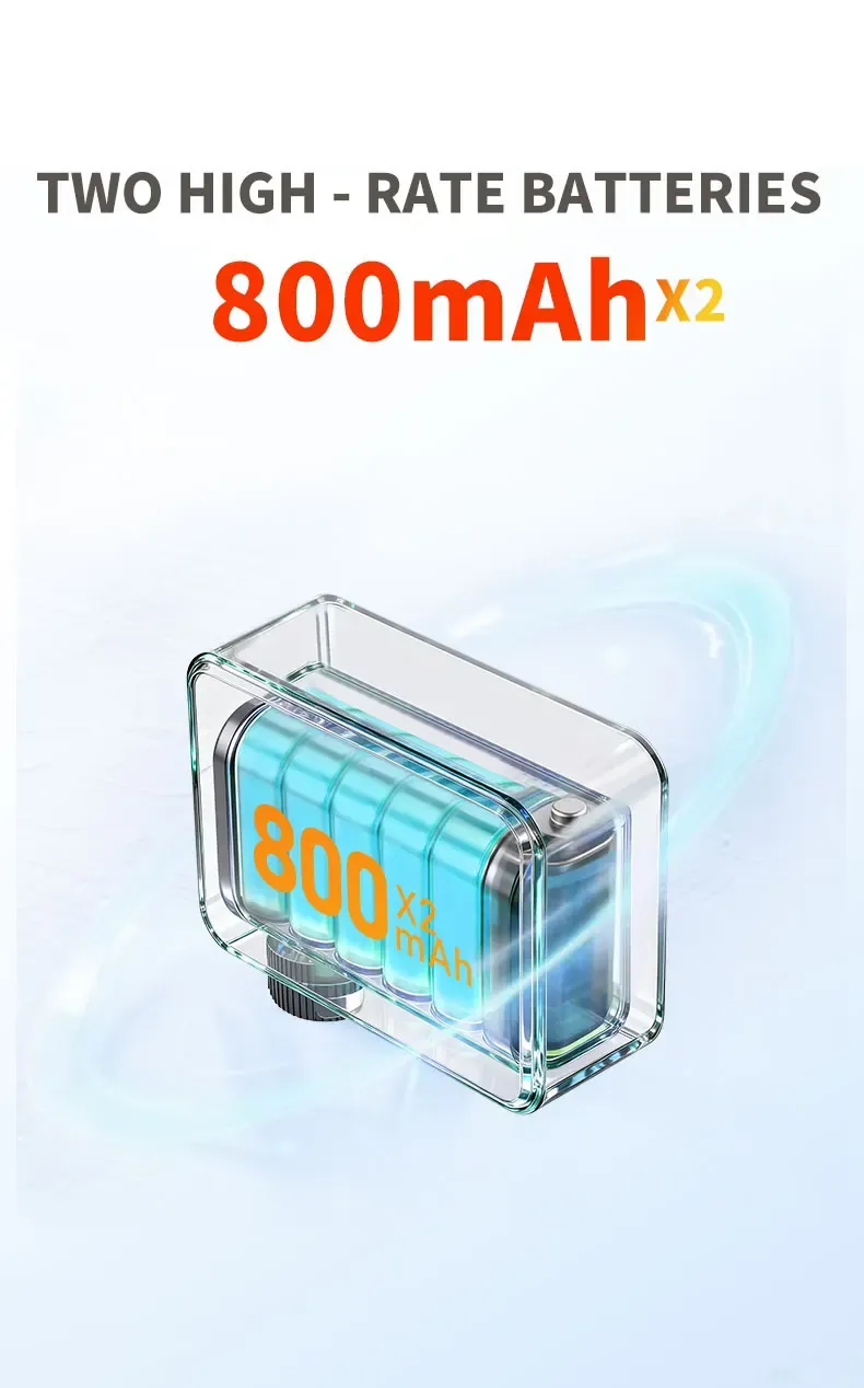 Batteries intégrées haute capacité de la TOWILD A15