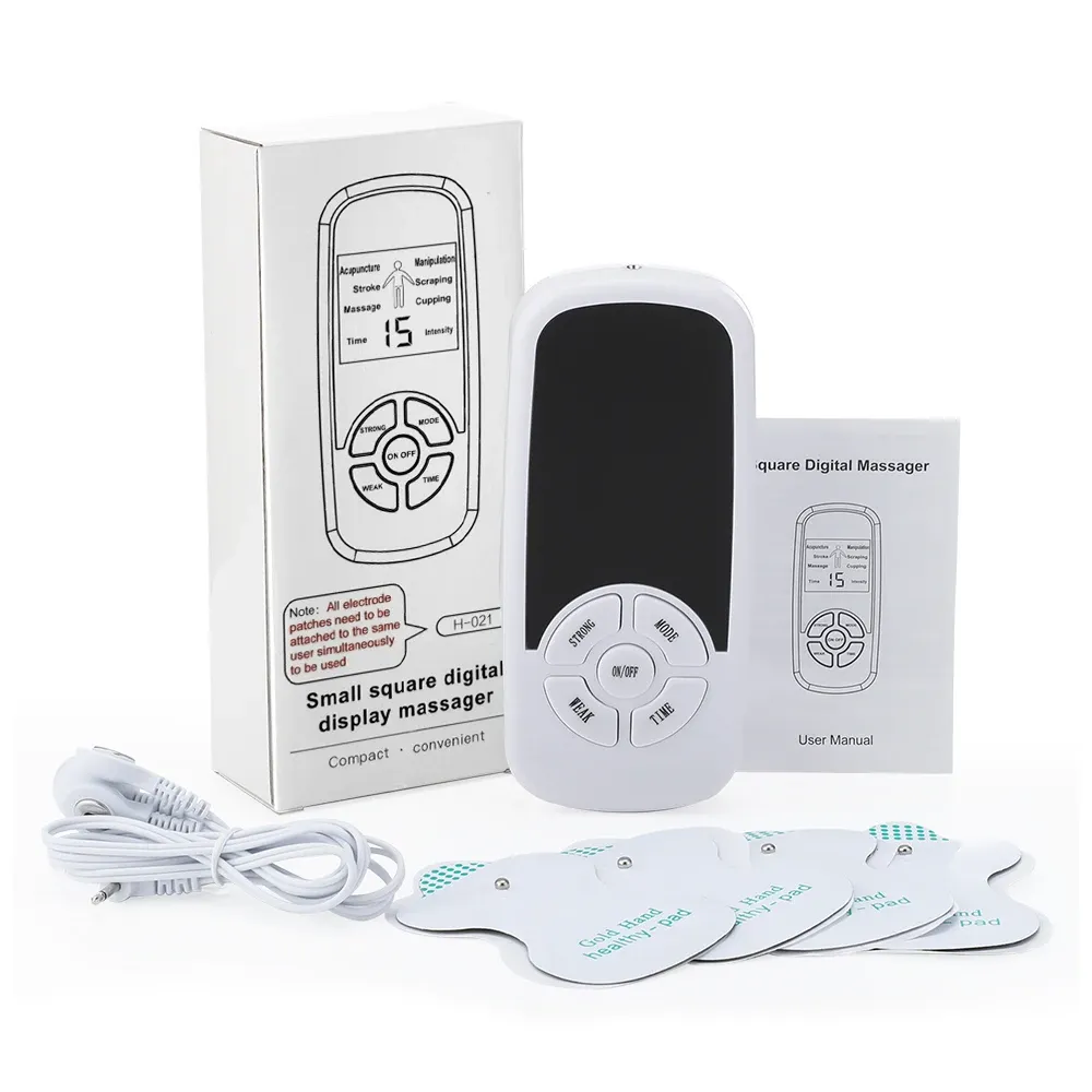 Électrodes et accessoires inclus