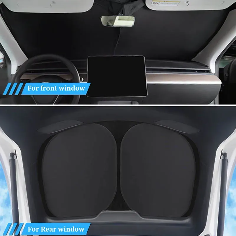 Pare-soleil Tesla Model Y pour la confidentialité