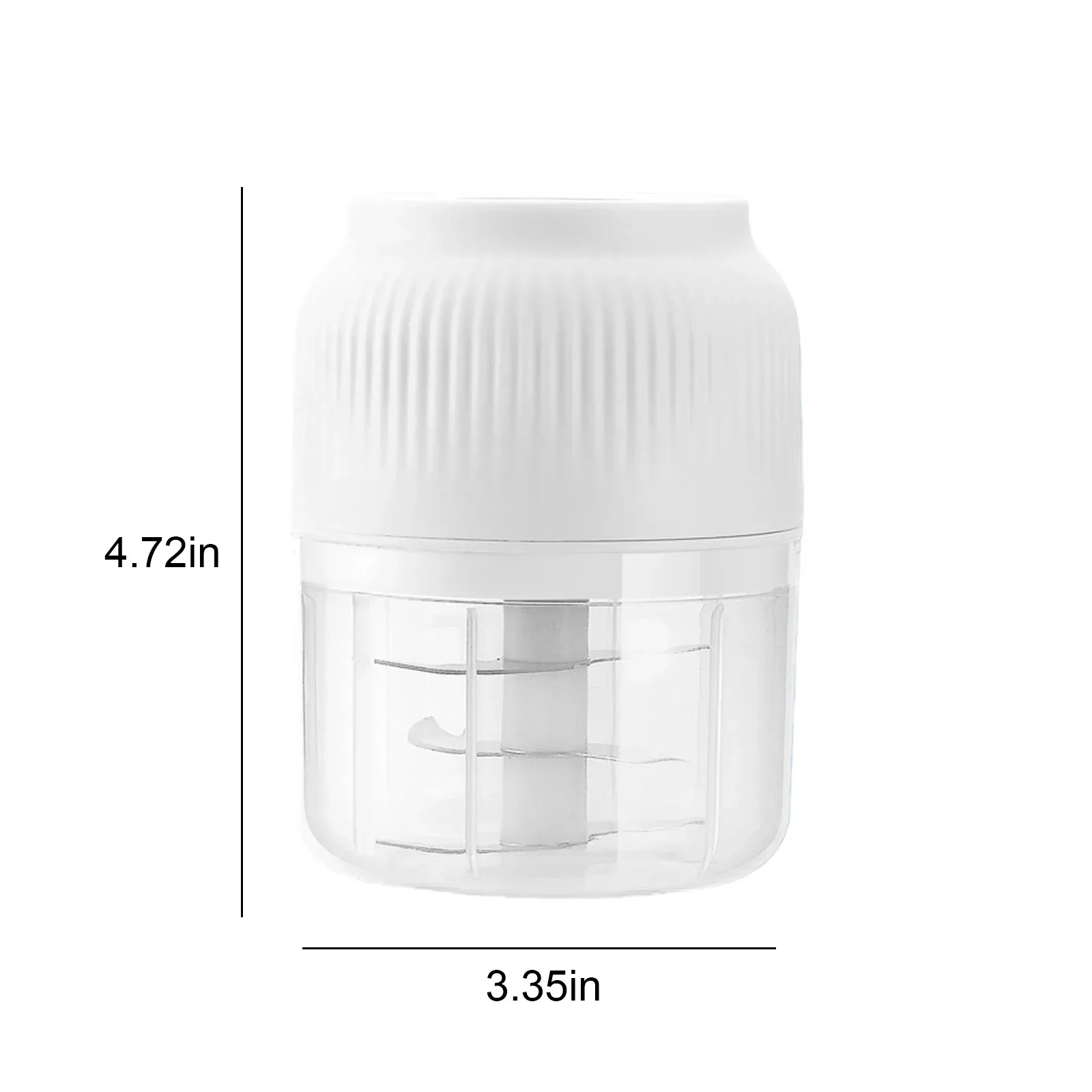 Hachoir électrique sans fil rechargeable 300 ml pour ail, oignon et gingembre 7
