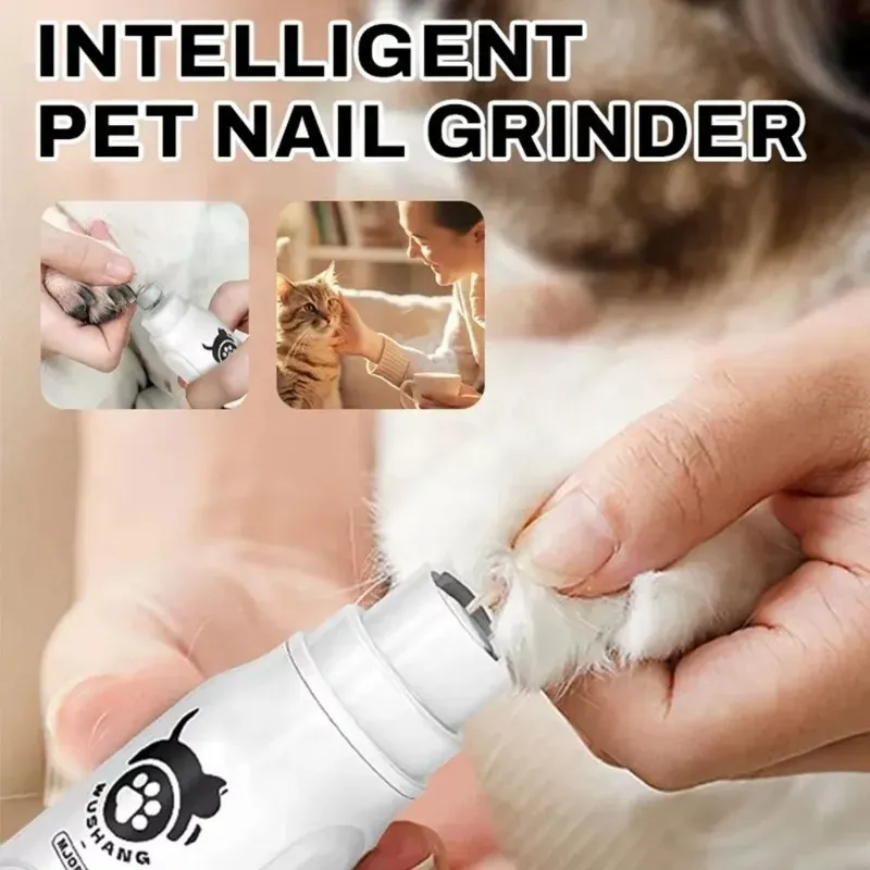 Lime à ongles électrique pour animaux, coupe-ongles électrique pour chats et chiens, outil de toilettage et d'entretien des griffes 3
