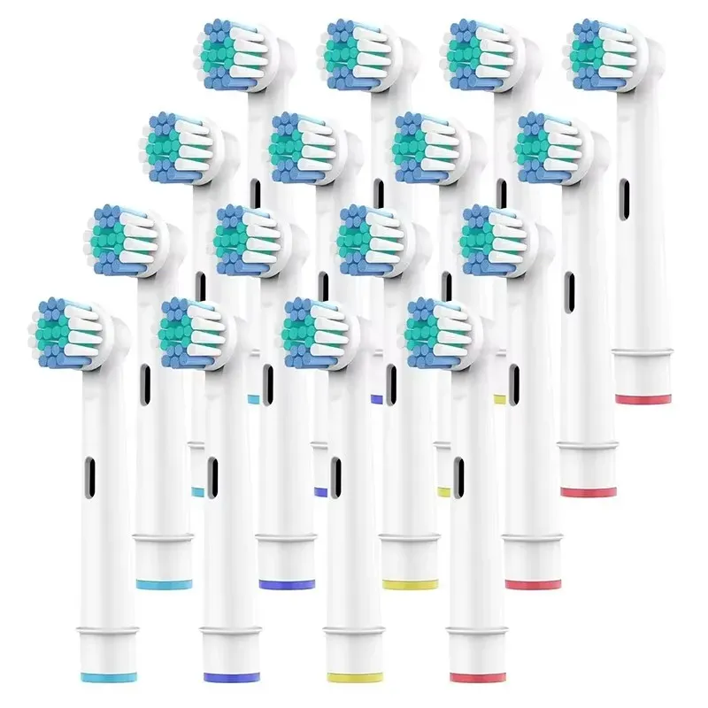 Têtes de brosse de rechange pour brosse à dents électrique à poils souples