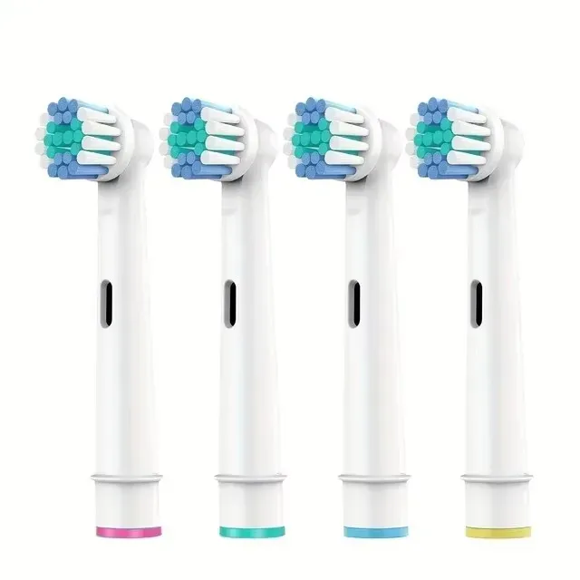 Têtes de brosse de rechange à poils souples pour brosse à dents électrique – Lot de 4, 12, 16 ou 20 – Compatibles Oral-B et Braun Professional 7