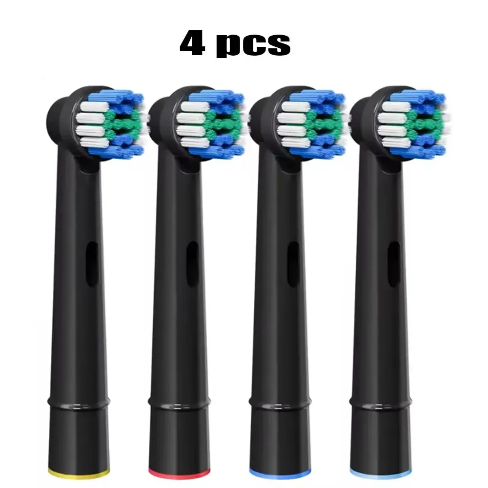 Têtes de brosse de rechange à poils souples pour brosse à dents électrique – Lot de 4, 12, 16 ou 20 – Compatibles Oral-B et Braun Professional 13