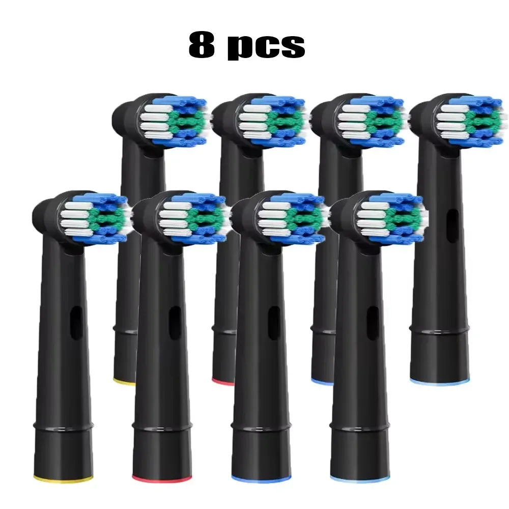 Têtes de brosse de rechange à poils souples pour brosse à dents électrique – Lot de 4, 12, 16 ou 20 – Compatibles Oral-B et Braun Professional 14