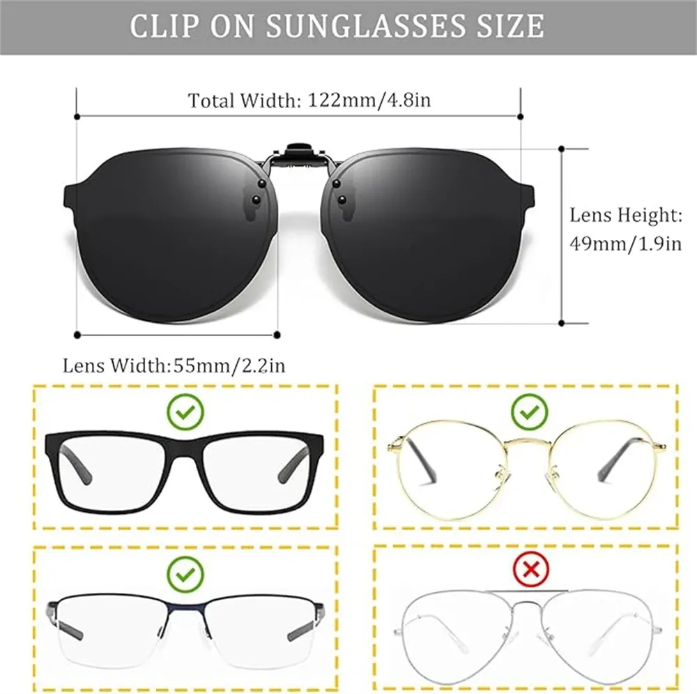 Lunettes clip VIVIBEE en extérieur