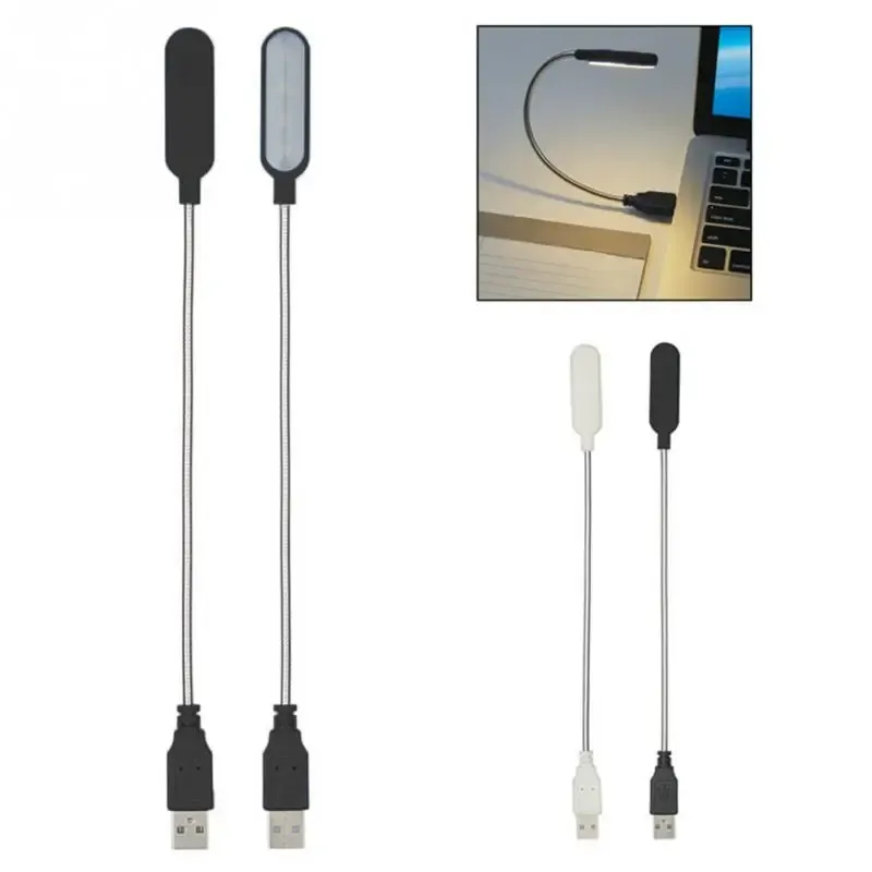 Lampe de lecture LED portable à alimentation USB, idéale pour les voyages