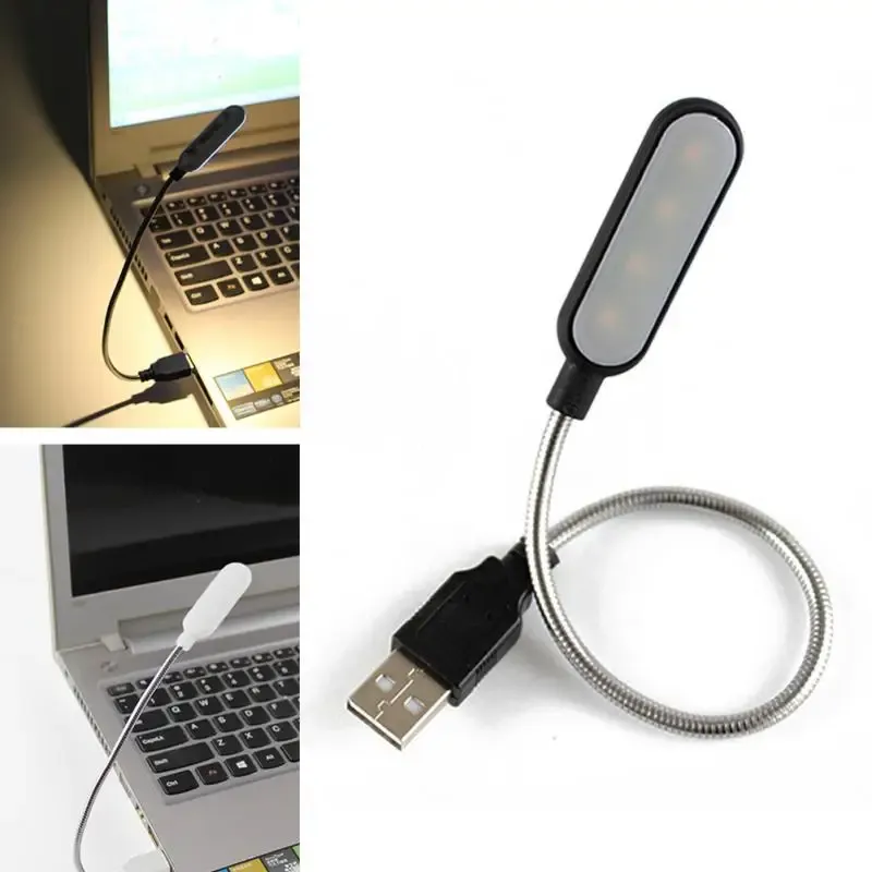 Lampe de lecture LED portable à alimentation USB, idéale pour les voyages 4