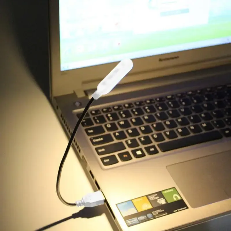 Lampe de lecture USB portable, lumière douce