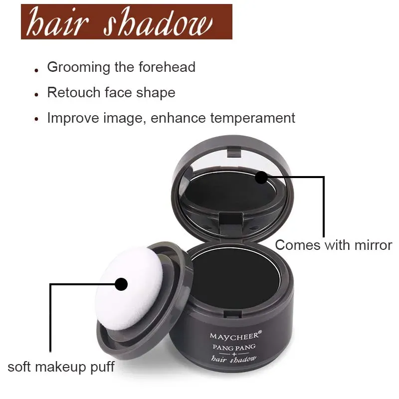 Poudre volumisante pour racines de cheveux en situation