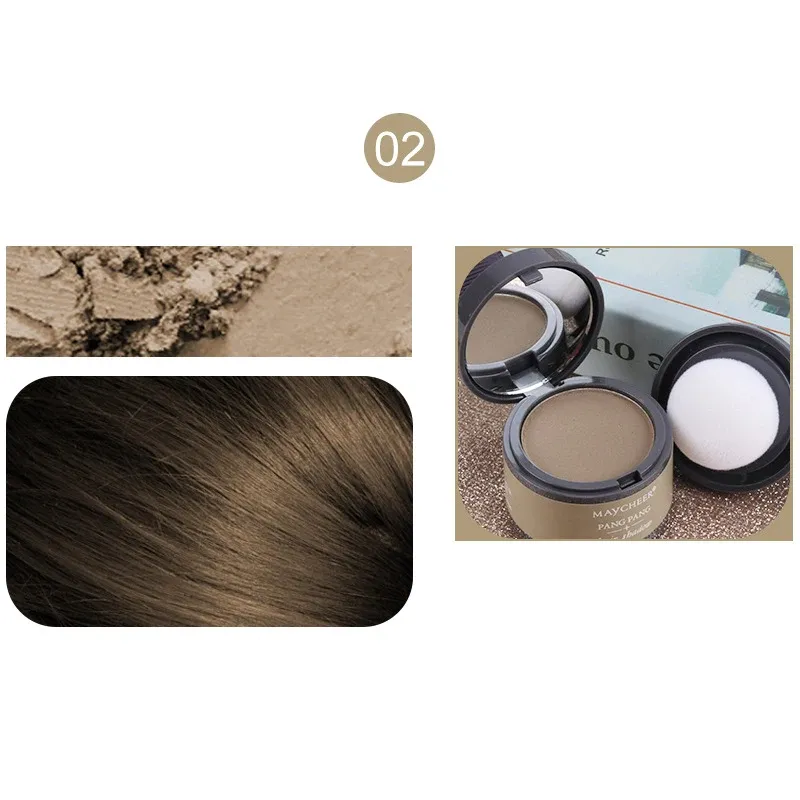 Poudre volumisante imperméable pour racines de cheveux : camouflage instantané et couverture naturelle 10