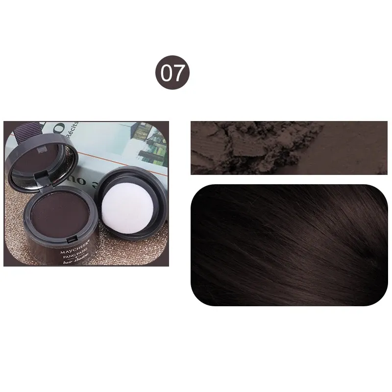 Poudre volumisante imperméable pour racines de cheveux : camouflage instantané et couverture naturelle 7