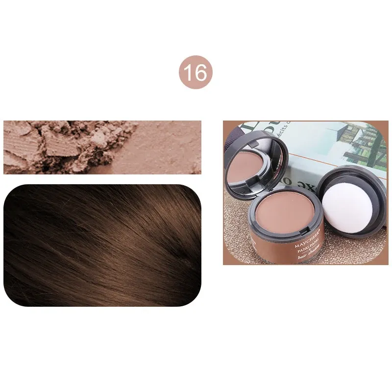 Poudre volumisante imperméable pour racines de cheveux : camouflage instantané et couverture naturelle 11