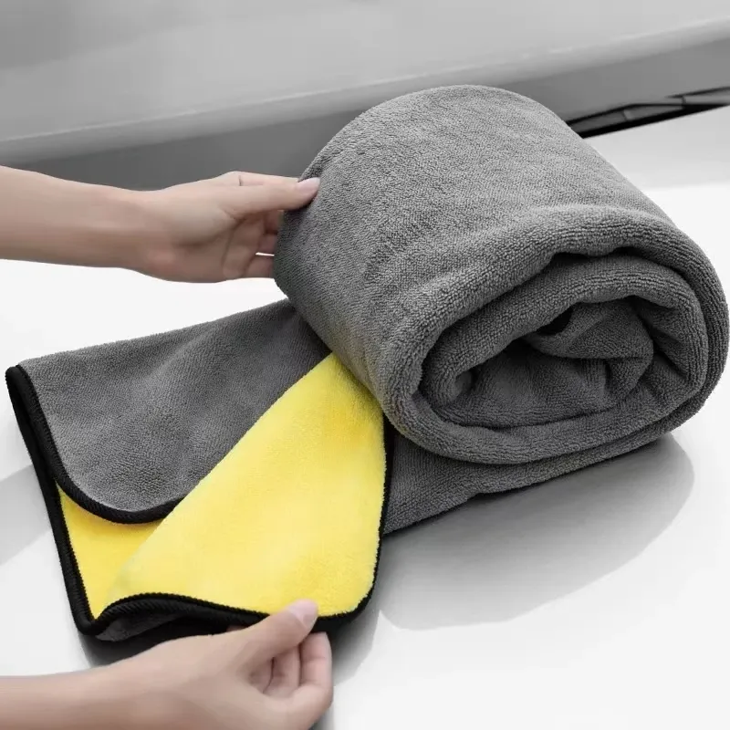 Détail de la texture douce de la microfibre