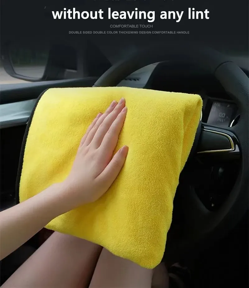 Serviette en microfibre double face