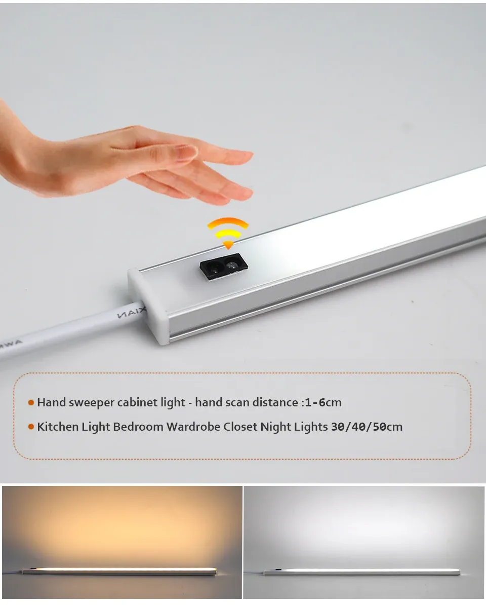 Capteur de mouvement de la lumière LED