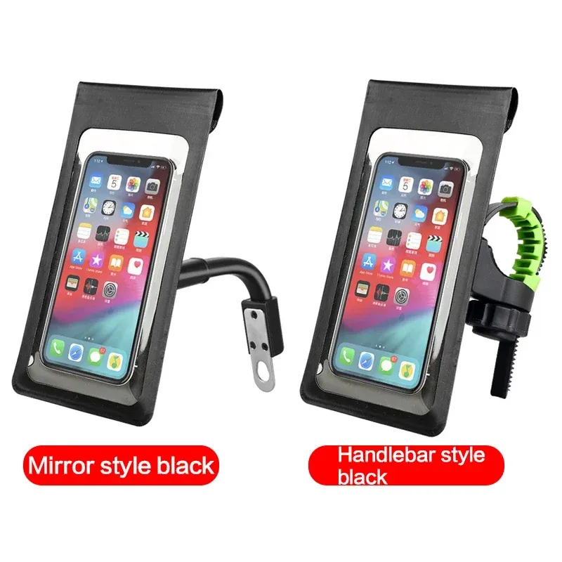 Support de téléphone étanche pour vélo et moto en situation