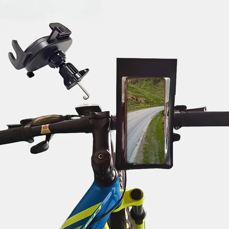 Support de téléphone portable étanche pour vélo et moto, écran tactile compatible TPU, fixation sur guidon, support smartphone 6,5" 8