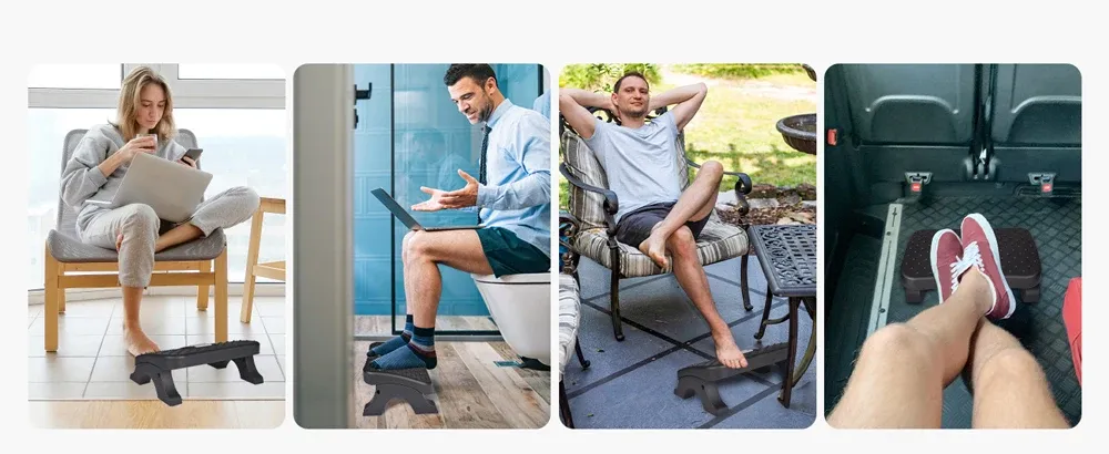 Repose-pieds ergonomique, mise en situation