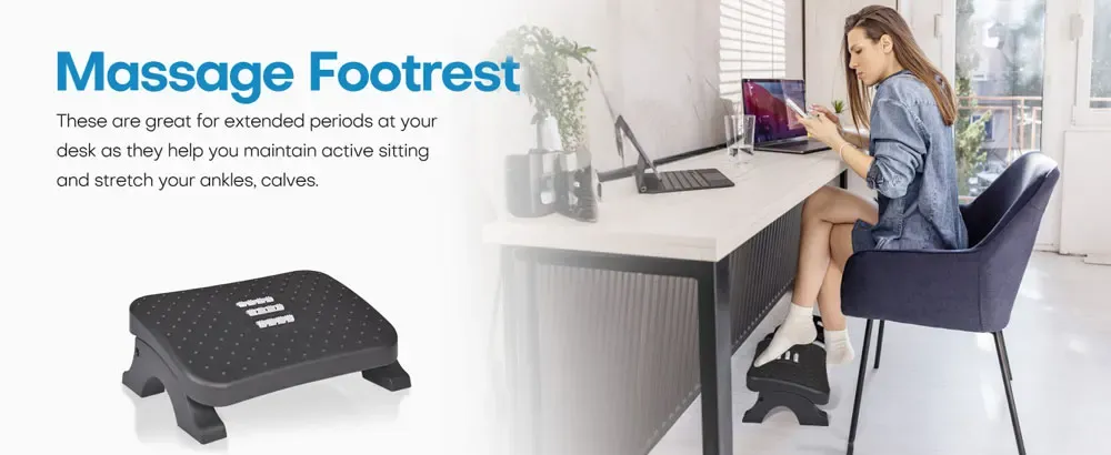 Repose-pieds ergonomique, pour le bureau et la maison