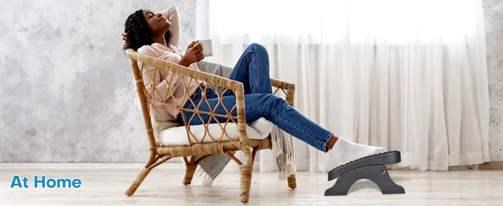 Repose-pieds ergonomique, utilisation quotidienne