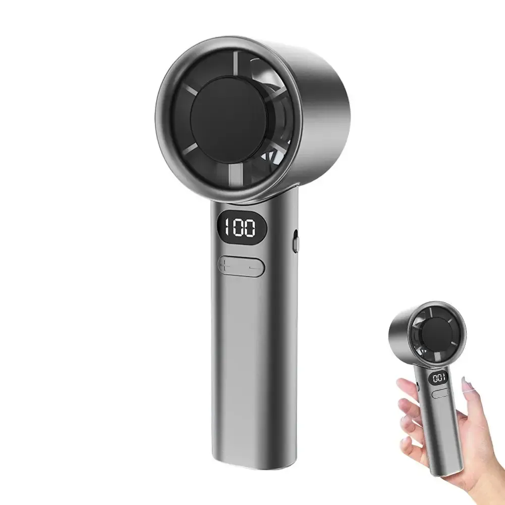 Ventilateur portable à main sans pales, 120 vitesses, rechargeable par USB 9
