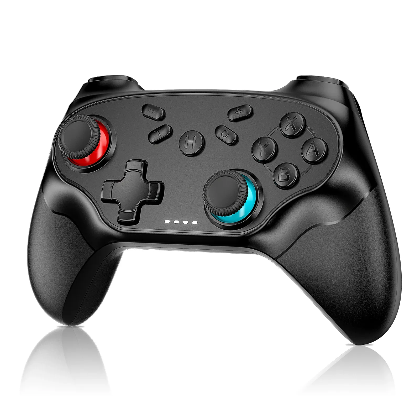 Manette de jeu sans fil Bluetooth pour Switch, iOS et Android, avec fonction Turbo et vibrations